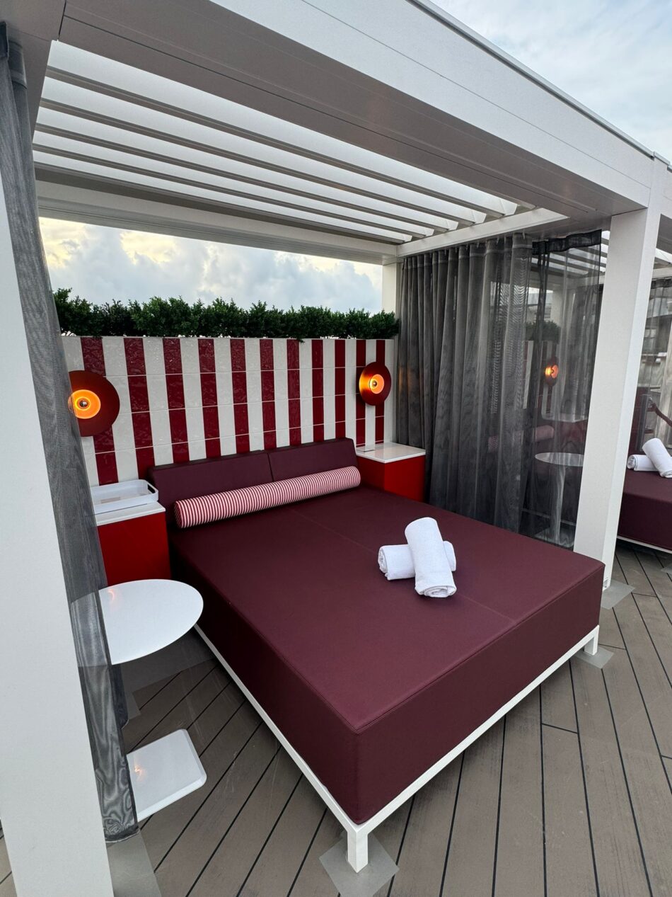 VIP Cabanas on Deck 16